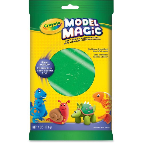 CLAY,MODEL,MAGIC,4OZ,GRN
